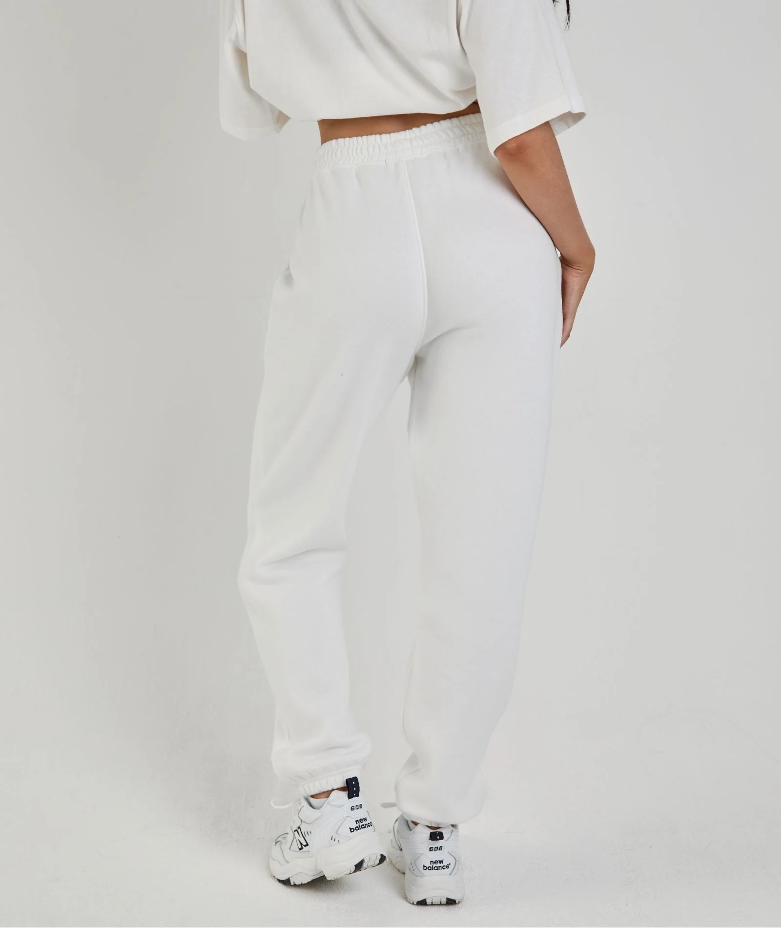 Bride Statement Sweatpants - White - Image 3