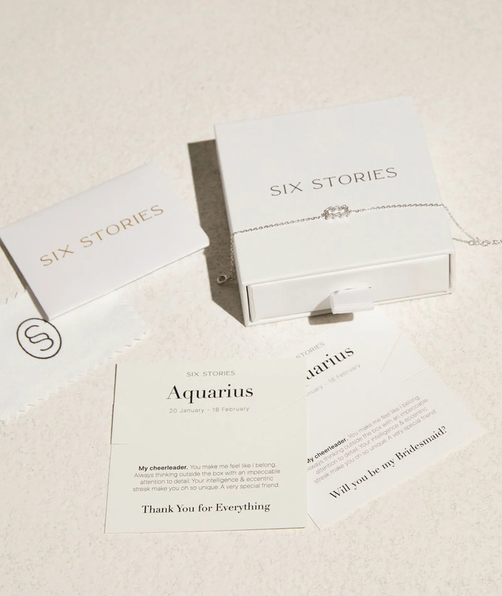 Bridesmaid Bracelet - Aquarius - Image 4