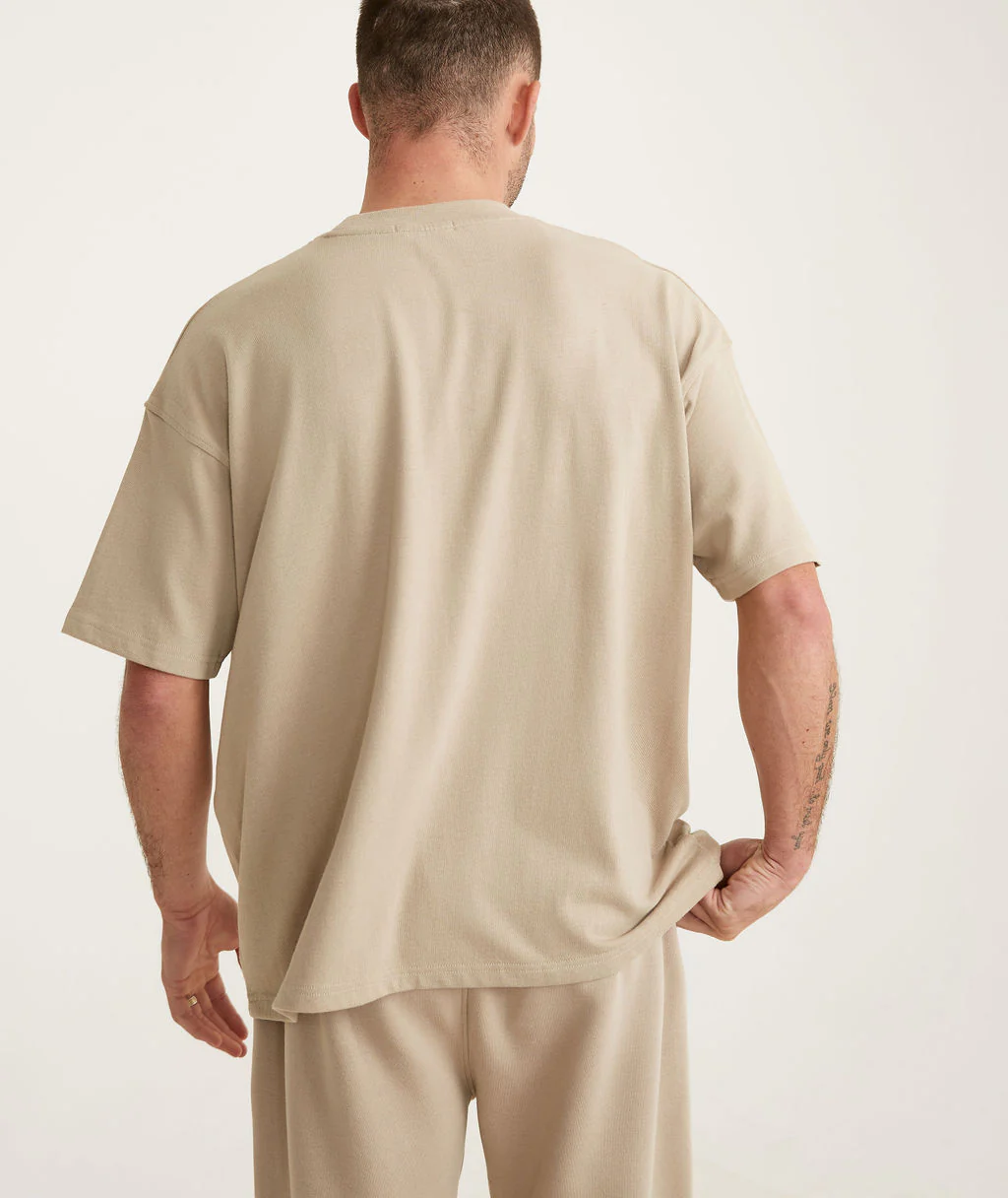 Hubby Tee - Stone - Image 4