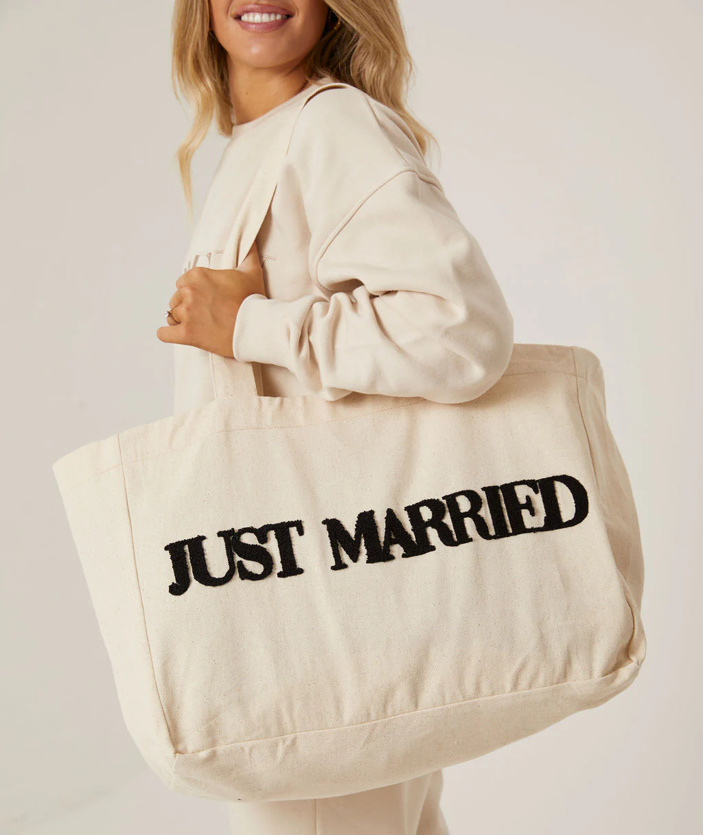 Just Married Tote Bag - Image 5